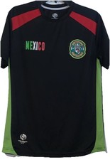 Camiseta Oficial de Fútbol México Copa América Centenario Estados Unidos 2016 Negra M