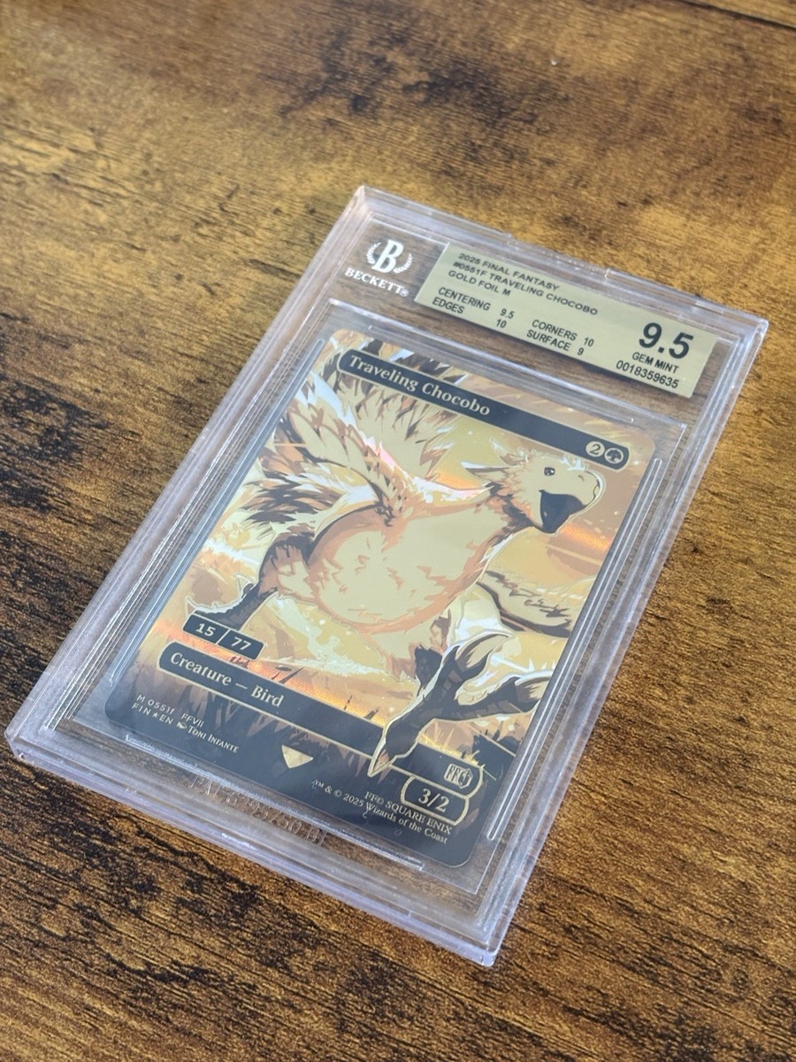 Magic The Gathering Final Fantasy Traveling Gold Chocobo #15/77