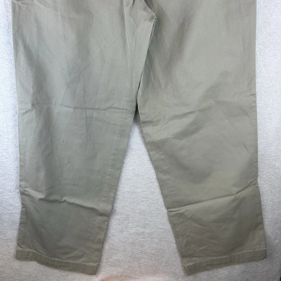 De Colección Años 90 Polo Jeans Co Ralph Lauren Pantalones Sarga Sueltos Pierna Ancha Patinador 34X32 Caqui Foto 4 de 4