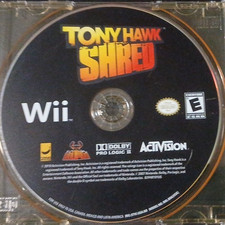 Tony Hawk Shred Nintendo Wii Game Disc Only