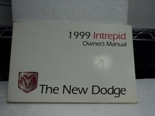 1999 99 INTREPID * OEM * OWNERS MANUAL OWNER'S HANDBOOK GUIDE 2139