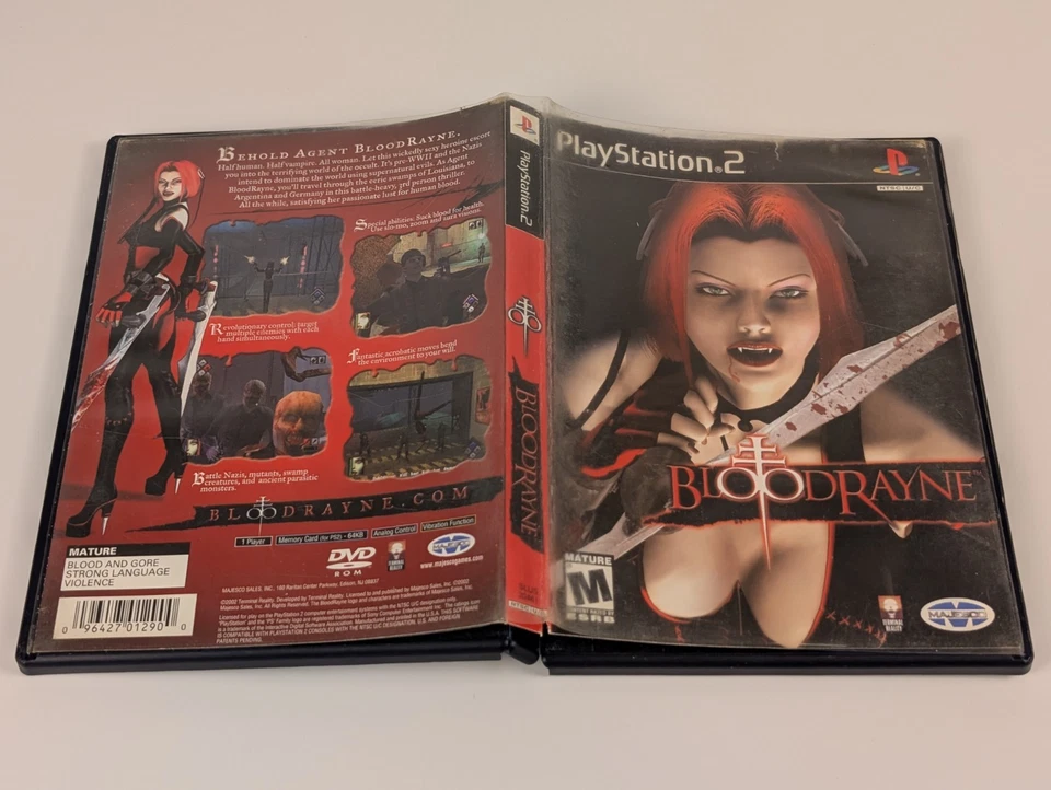 BloodRayne (Sony PlayStation 2, 2002, PS2) ➡️CIB - Tested - Near Mint 📀! - Image 4 of 4