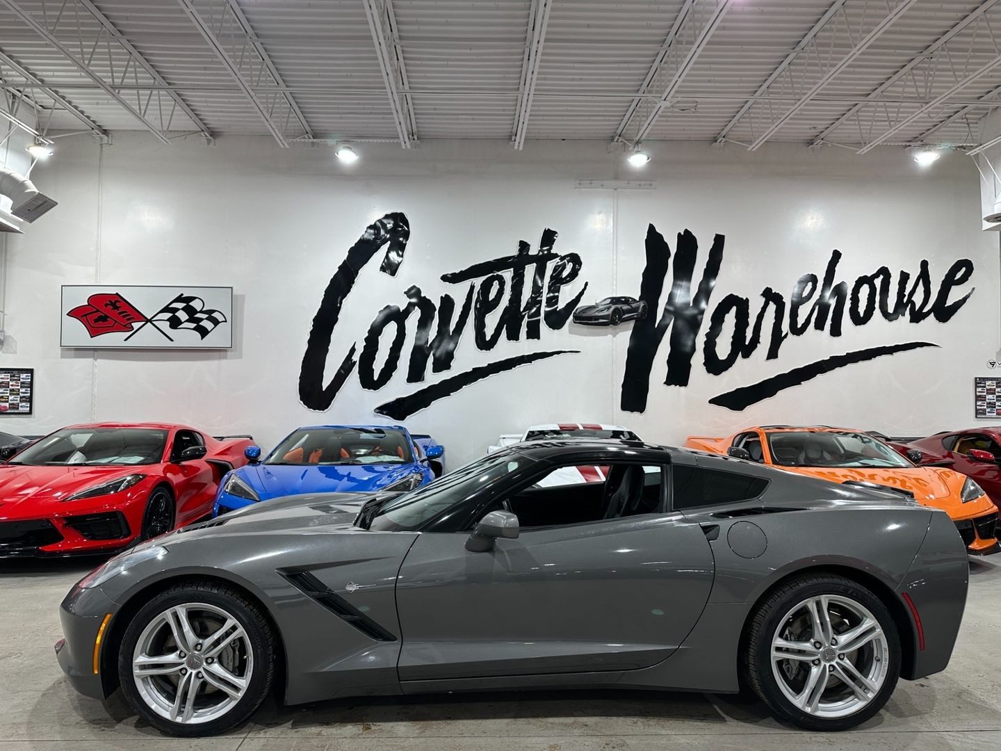 2016 [G1B] Shark Gray Metallic Chevrolet Corvette   | C7 Corvette Photo 2