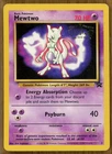 Mewtwo - # 3 ~ WOTC Black Star Promo (Movie Release WB Stamped) ~ Light Play!!