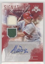 2017 Panini Diamond Kings DK Signatures Holo Silver 21/99 Aledmys Diaz Auto 0x82