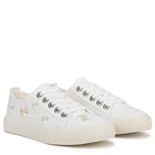 Blowfish Malibu Youth Girls Very Sadie 1 Sneaker White Canvas, Size: US 3 M