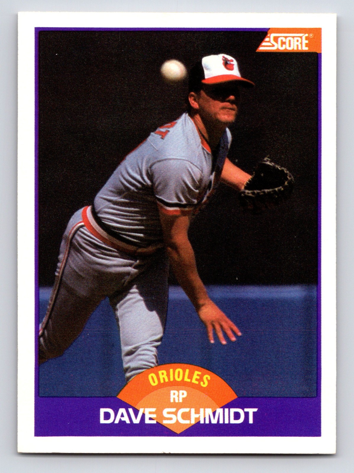 1989 Score Dave Schmidt #292
