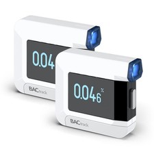 Breathalyzer Portable BACtrack C8 Professional Grade 2 Pack White Accuracy Home