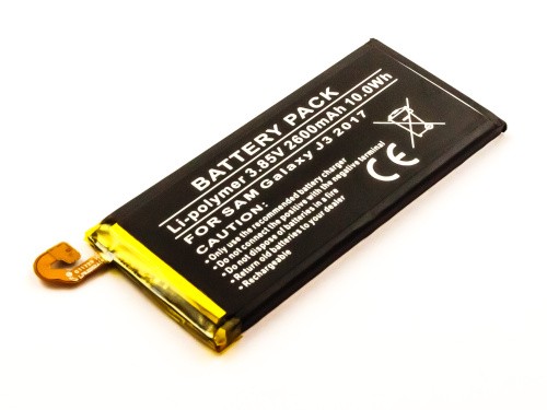Battery for Samsung Galaxy J3 2017 Replaces EB-BJ330ABE 2600mAh 3.85V