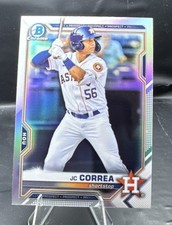 JC Correa 2021 Bowman Chrome Draft Refractor #BDC29