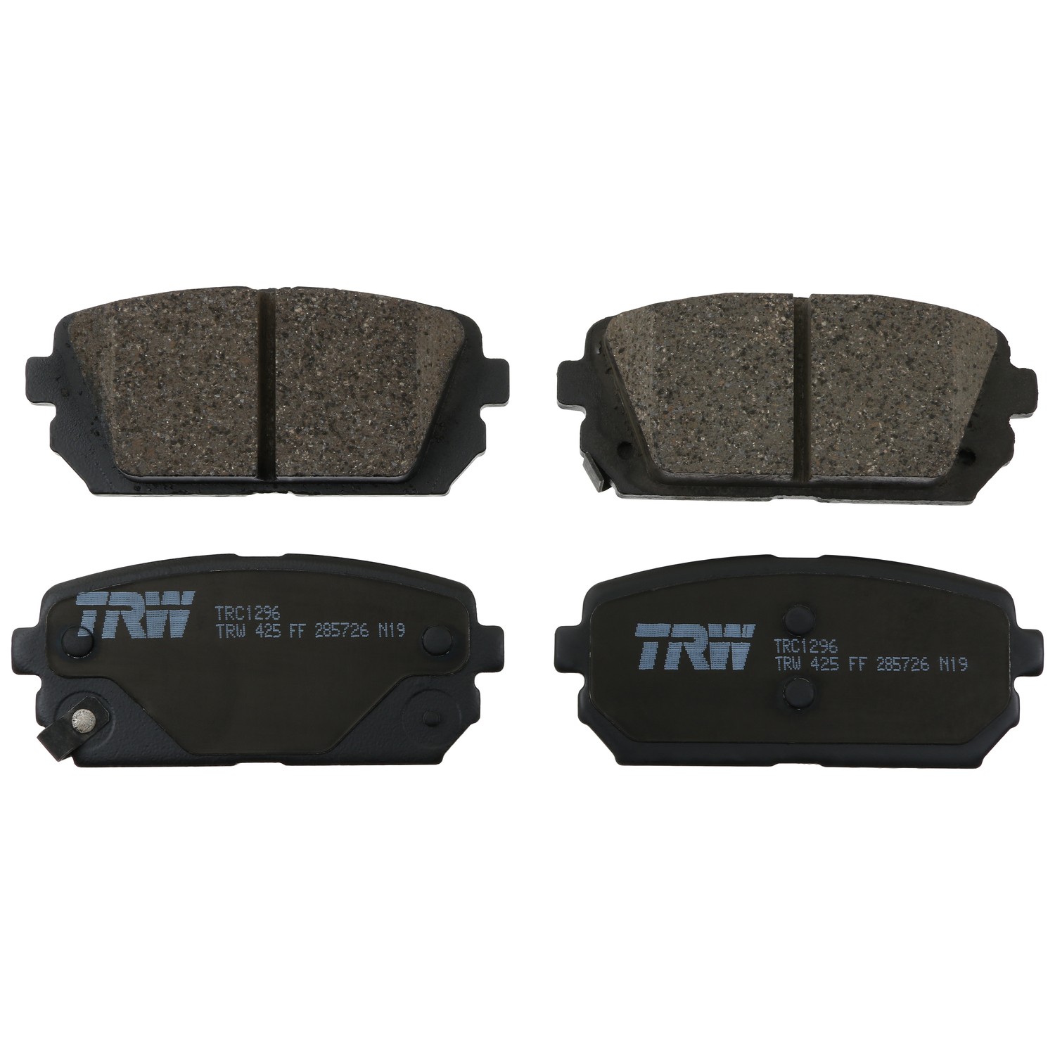 Disc Brake Pad Set for Kia Rondo 2007 - 2010 TRW  Pro TRC1296