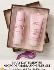 Mary Kay Timewise Microdermabrasion Set Pore Minimizer  Refine Full Size Duo
