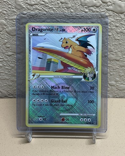 Dragonite FB 56/147 Supreme Victors Crosshatch Pokemon League Promo Karte