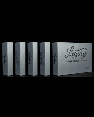 LEGACY GOLF YEAR END SALE - 5 Dozen Legacy Premier - 2 Layer - Comparable to Tour Soft