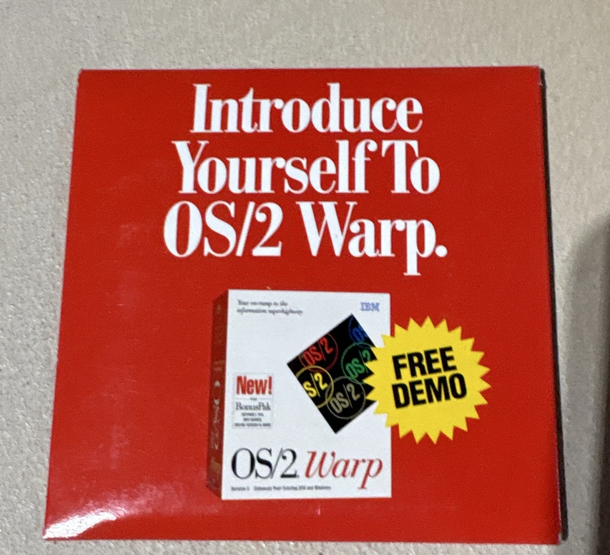 IBM OS/2 Software - English Version for sale | eBay