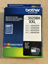 BRAND NEW OEM Brother High Yield Ink Cartridge LC3029BK XXL BLACK - SEALED 02/27