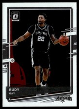 2020-21 Donruss Optic Rudy Gay San Antonio Spurs #112
