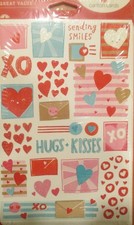 New 6 Pack Happy Valentine's Day Cards  Envelopes - New in Package 