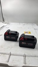 set 2 Milwaukee M18 Red Lithium XC 3.0 Compact Battery Pack