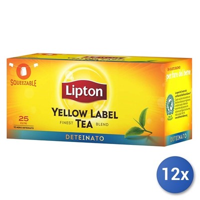 Lipton Multipack 12x 25 Filter Entkoffeiniert 37,5 Gr