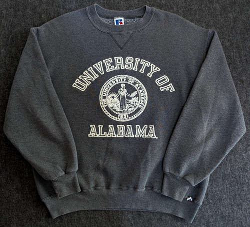 VTG 90s Russell Athletic University of Alabama Crimson Tide Sweatshirt Men L USA