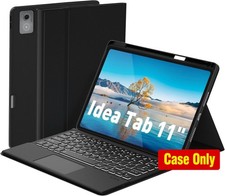 Case for Lenovo Idea Tab 11" 2025, Bluetooth Keyboard with Adjustable Kickstand