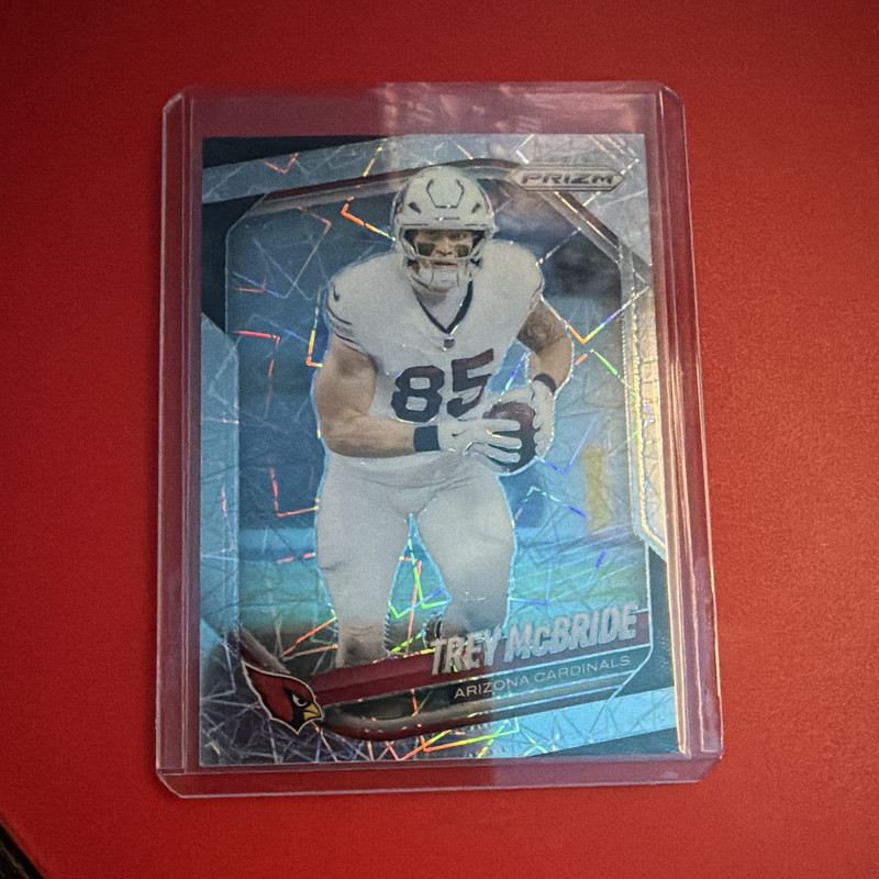 Panini 2025 Prizm Football Trey McBride #274 Prizm Arizona Cardinals