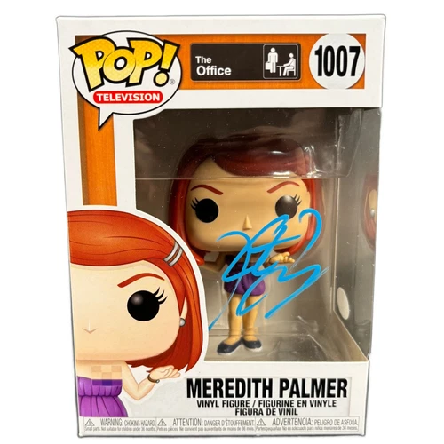 Kate Flannery Signed Funko POP The Office Meredith Palmer Autographed JSA COA