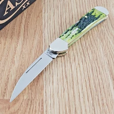 Case XX Copperlock Folding Knife Stainless Locking Blade Jigged Bone Handle
