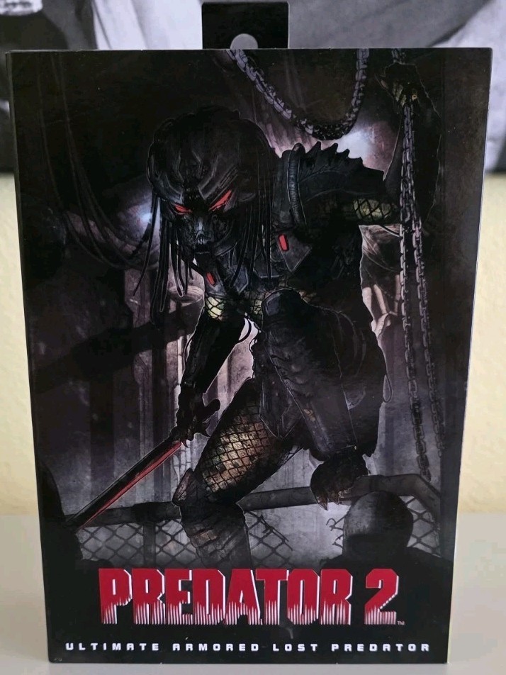 NECA Predator 2 Ultimate Armored Lost Predator 18cm Action Figur