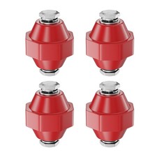 4pcs Busbar Insulator, Polyester Standoff Insulators with Screw(M10)