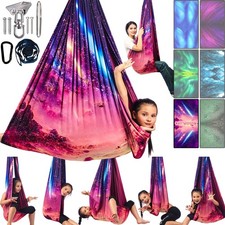 Sensory Swing for Kids  Adults Holds up to 300lbs Indoor  Outdoor Double La...