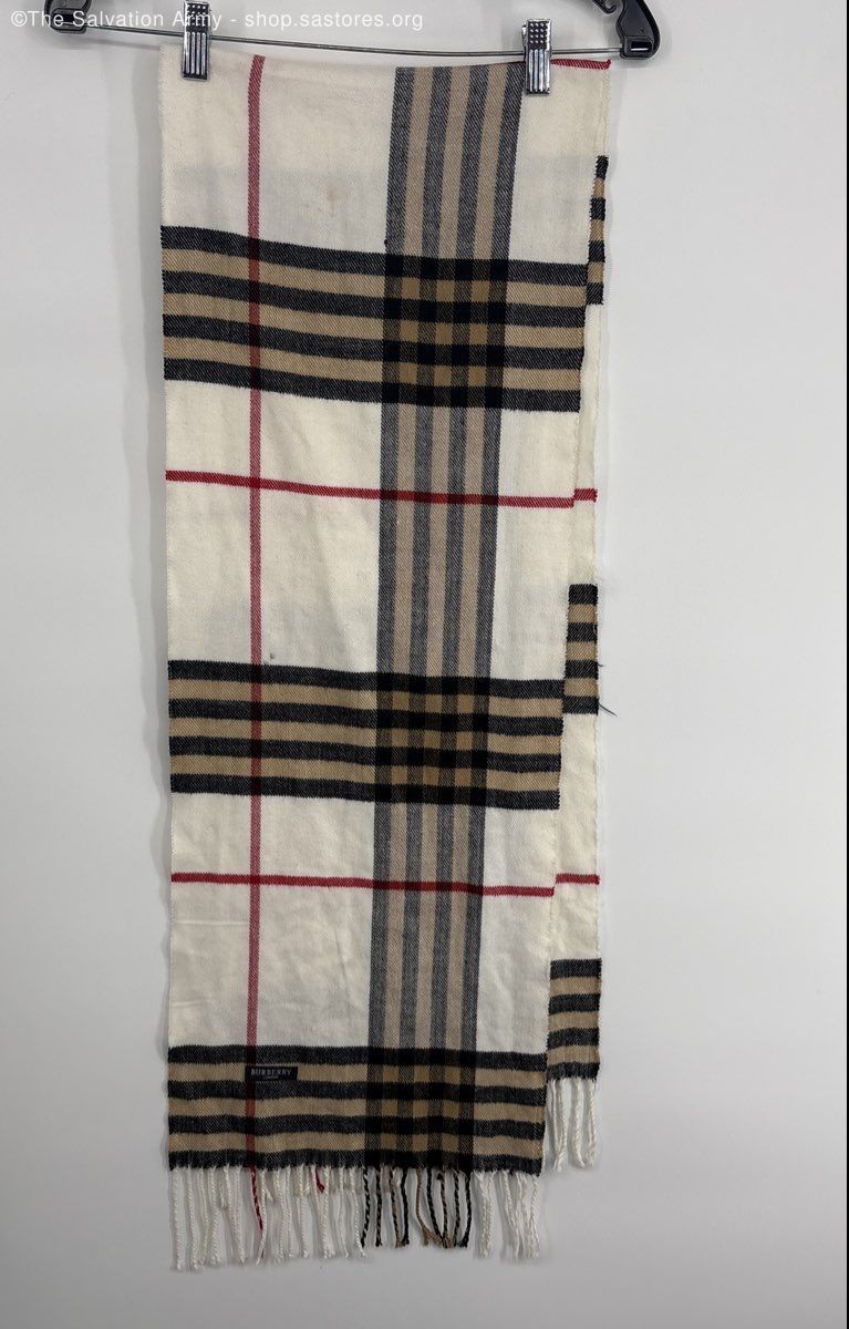 Burberry Multicolor Plaid Patterned Wrap Around S… - image 5