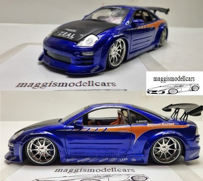 Mitsubishi Eclipse D50 3G Bj 2003 Modellauto aus Sammlung Maßstab 1:18 Jada Toys