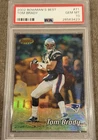 2002 BOWMAN'S BEST TOM BRADY PSA 10