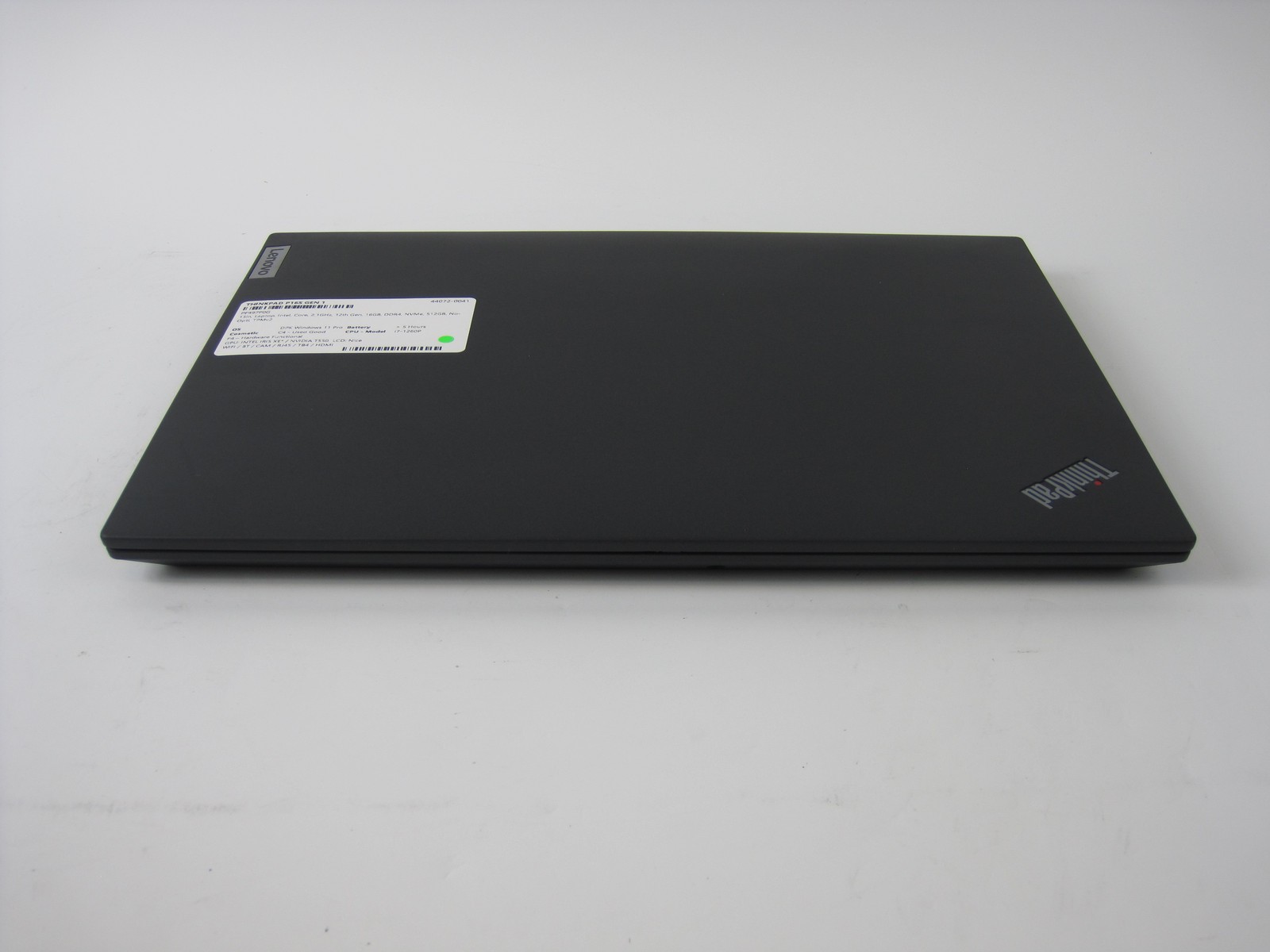 Lenovo ThinkPad P16s Gen 1, 15-Inch Laptop, with Intel Core i7 12th Gen., Windows 11 Pro