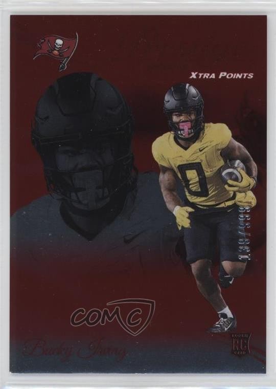 2024 Panini Prestige Rookies Xtra Points Red 139/999 Bucky Irving #379 2o0