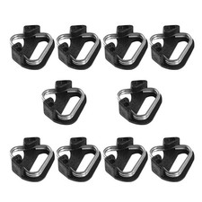 Set of 2 Triangular Clip Triangle Rings Camera Harness Shoulder Strap Buckle