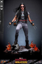 Hottoys Mms781 Little Wolf Girl X-23 Deadpool&Wolverine 1/6 27cm Action Figure