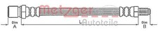 Flexible de frein Mercedes 450