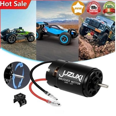 550 Brushed Motor 12T für 1/10 RC Car Axial SCX10 TRX4 TRX6 HSP HPI Wltoys DHL