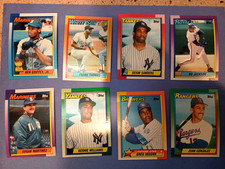 1990 TOPPS BASEBALL singles Lot Rookies and Stars pulled from Factory Set