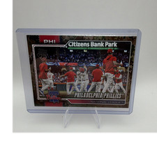 Topps 2026 Series 1 Citizens Bank Park Camo /25 Philadelphia Phillies NL #295