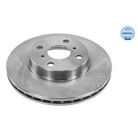 Meyle 2X Bremsscheibe Vorne Ø255 Mm BelüFtet FüR Toyota Corolla Compact _E11_