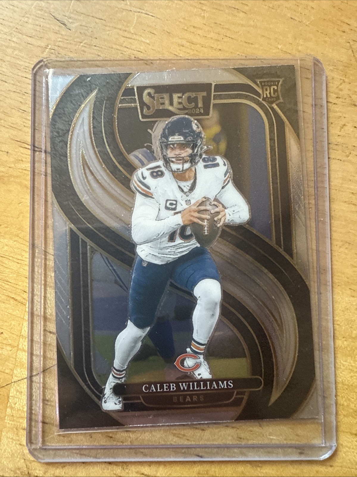 2024 Panini Select - Premier Level Caleb Williams #114 Silver Prizm (RC)