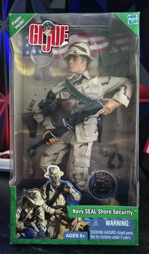 GI Joe Navy SEAL Shore Security 12” Figure Hasbro Classic Collection NIB