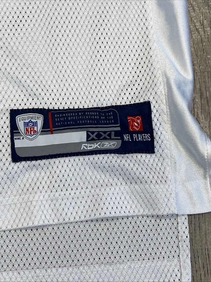 Reebok New Orleans Saints Drew Brees White Jersey Mens 2XL Vintage NFL - Image 3 of 4