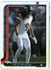 2025 TOPPS CHROME FOOTBALL SILVER REFRACTOR TALANOA HUFANGA