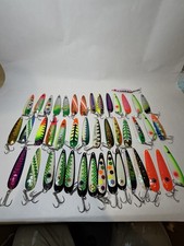 SILVER STREAKS SPOONS SALMON & TROUT STANDARD ASSORTMENT (44) 1 Warrior W Box
