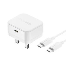 Baseus Smart Charge 20W Type-C Charger Set with 1m 60W Type-C T-Cable